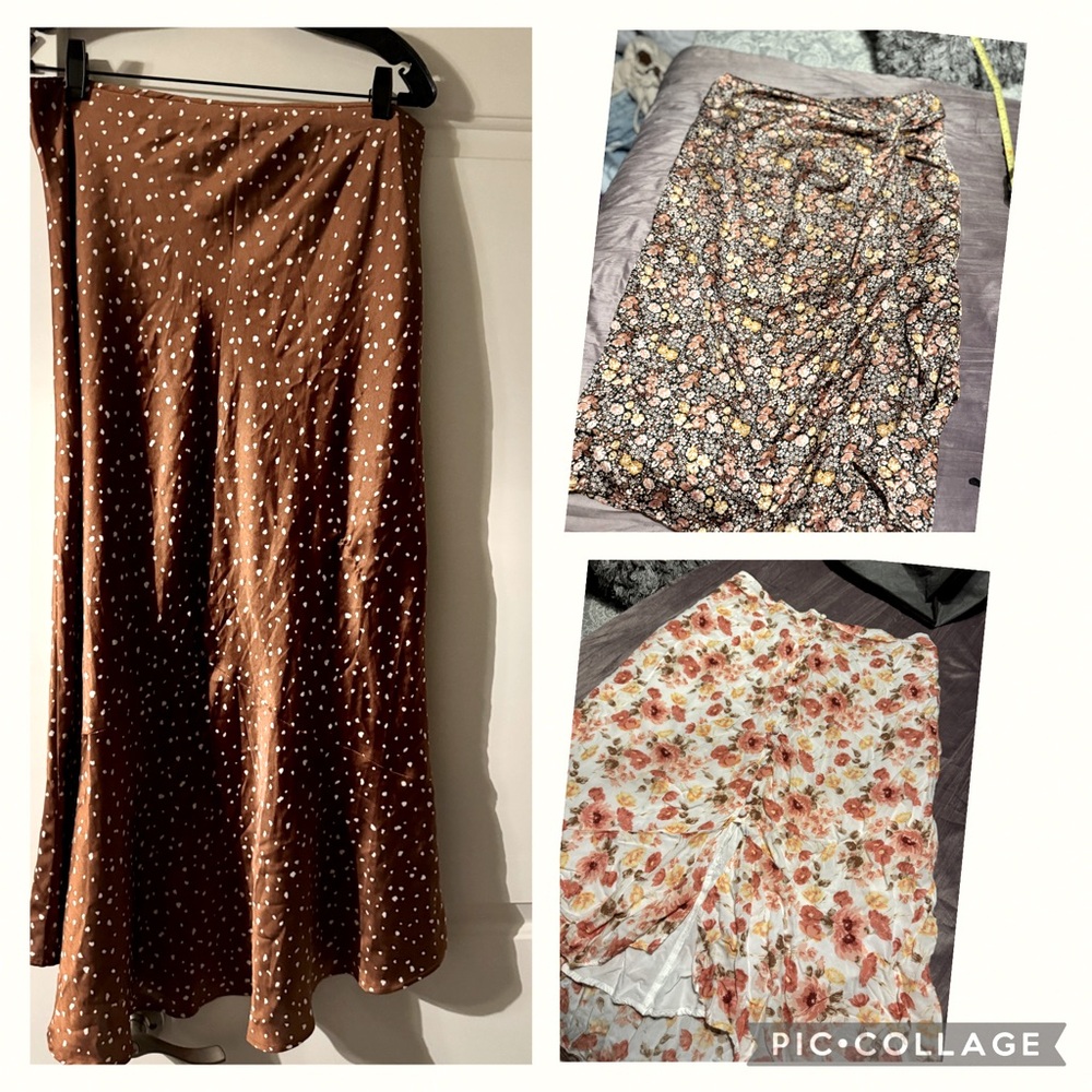 Abercrombie & Fitch Floral Maxi Skirt Bundle xl